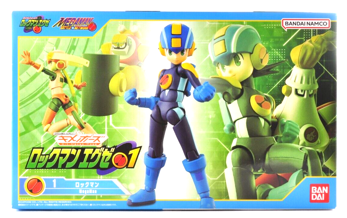 Bandai Shokugan SMP Kit Mega Man EXE 01 Megaman Model Kit from