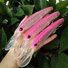 Slow Sinking Fishing Lures Artificial Bait Trolling Wobblers Sea Fishing Lures