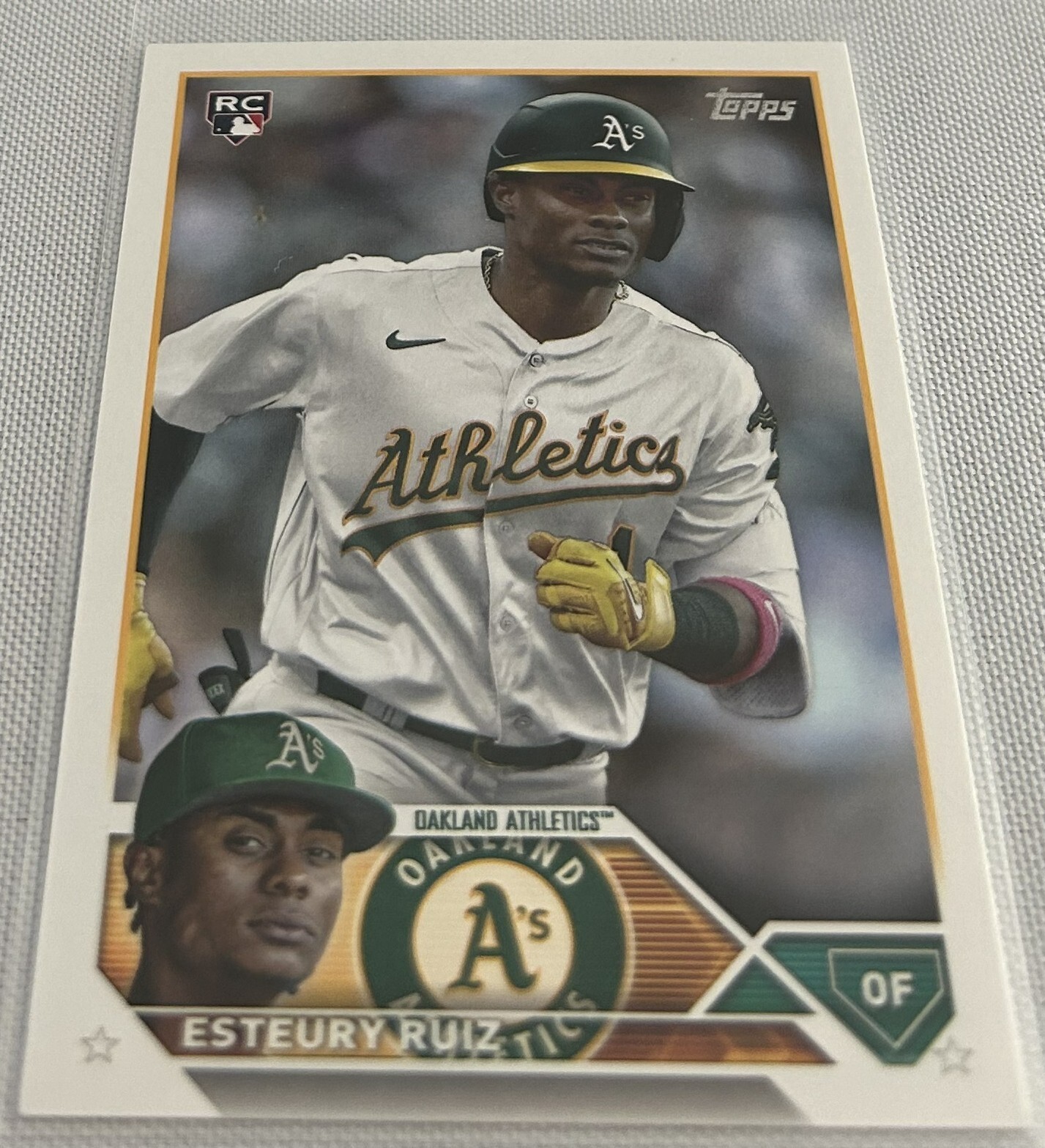 2023 Topps Series 2 Baseball Esteury Ruiz Oakland Athletics Rookie #650