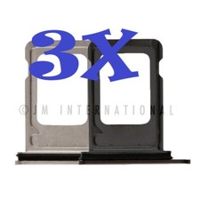 3X iPhone 11/11 Pro Max/12Min/12Pro Max/13Mini/13 Pro Max Sim Tray Sim Card Tray