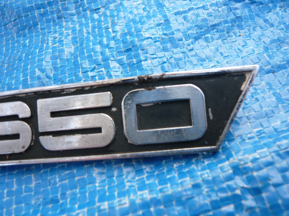 Yamaha XS1 XS2 TX650 1969-1973 1x Emblem vom Seitendeckel