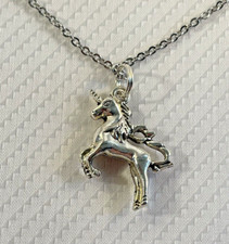 Unicorn Silver Necklace 16  Stainless Children Jewelry Gift Mythical NEW