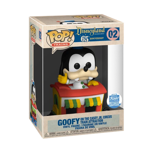 Funko Pop! Trains: Disney - Goofy on the Casey JR. Circus Train Attraction -...