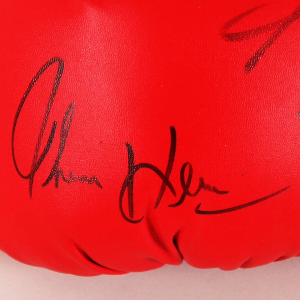 Sugar Ray Leonard Signed Boxing Glove w/ Roberto Duran & Thomas Hearns - COA JSA - Image 3 of 4