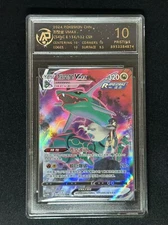 2024 pokemon cards CHN. Rayquaza VMAX 156/T32 CSR RPA 10（SAME AS PSA 10)