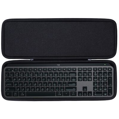 Hard Carry Case Compatible with Logitech MX Keys S or MX Keys Advanced Keyboa...