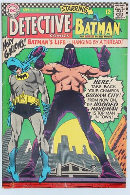 DETECTIVE COMICS # 355 - BATMAN- HATE OF THE HOODED HANGMAN -ROBIN