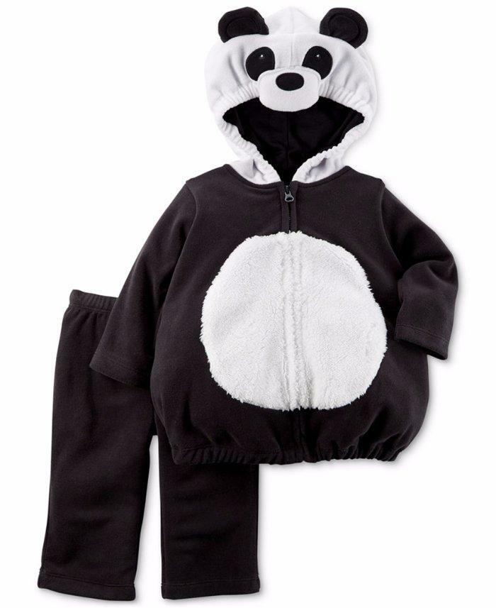 CARTER'S Baby Boys' 6-9M Panda Bear 2-Pc Halloween Costume NWT