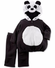 CARTER'S Baby Boys' 6-9M Panda Bear 2-Pc Halloween Costume NWT