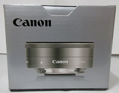 Canon EF-M22mm F2 STM Silver Wide-Angle Prime Lens (Compatible