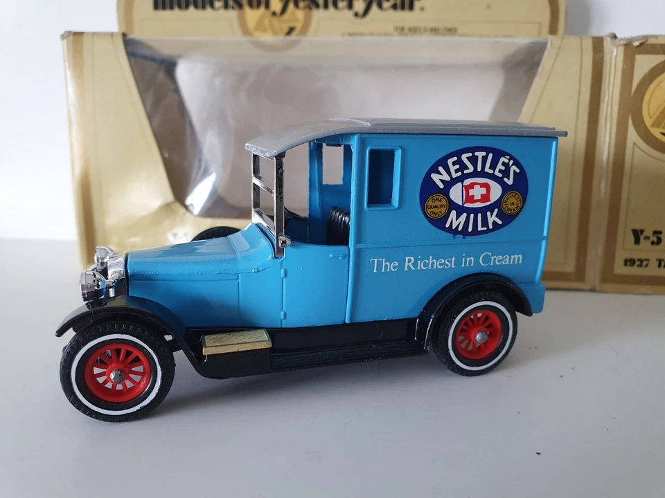 Matchbox Models of Yesteryear Y5 Talbot NESTLE - Issue 4 Hellgraues Dach! - RAR - Bild 2 von 4