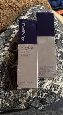 AVON ANEW Platinum Sculpting Body Serum 6.7 fl. oz., NEW IN BOX Set Of 2