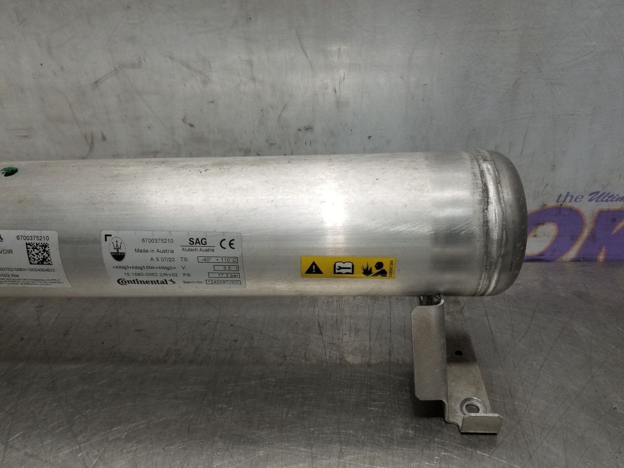 22 2022 MASERATI LEVANTE SUSPENSION PUMP RESERVOIR