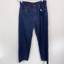 Pull & Bear Black Label Mens Baggy Jeans Size...