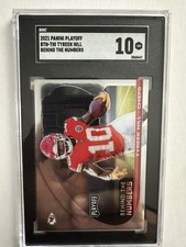 2021 Panini Playoff #BTN-THI- Tyreek Hill, Behind the Numbers 