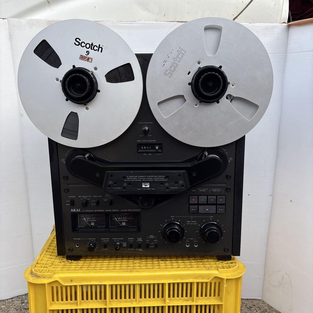 AKAI ステレオ　オープン　デッキ　GX-635D 高額買取実施中!!】AKAI オープンリールデッキ GX-635D 60Hz仕様