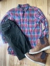 Vintage Ralph Lauren Polo Country Plaid Button Up