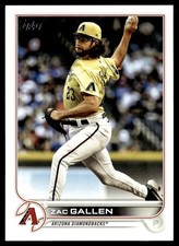 2022 Topps Zac Gallen Arizona Diamondbacks #562