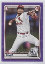 2020 Bowman Prospects Purple 219/250 Alvaro Seijas #BP-60 00gy