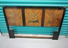 Vintage Asian Drexel Style Chinoiserie Decorative Panel – Converted Headboard