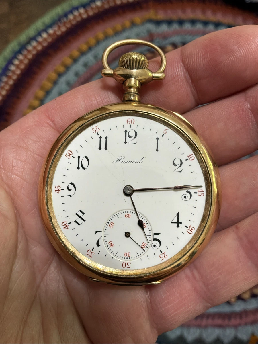 E. Howard Watch Co Pocket Watch Pocket Watches with Vintage 16