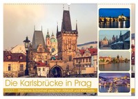 Die KarlsbrüCke In Prag (Wandkalender 2027 DIN A2 Quer), Calvendo Monatskalender