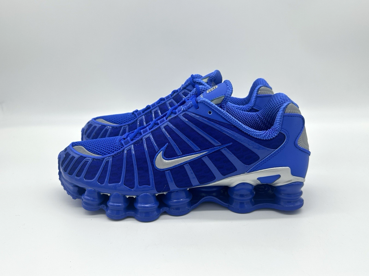 Nike Shox TL Men's Size 10 Hyper Royal Blue Silver Running Shoes
