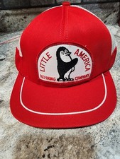 De Colección Parche Snapback Trucker Sombrero Gorra Little America Refinery WY Atlas Penguin