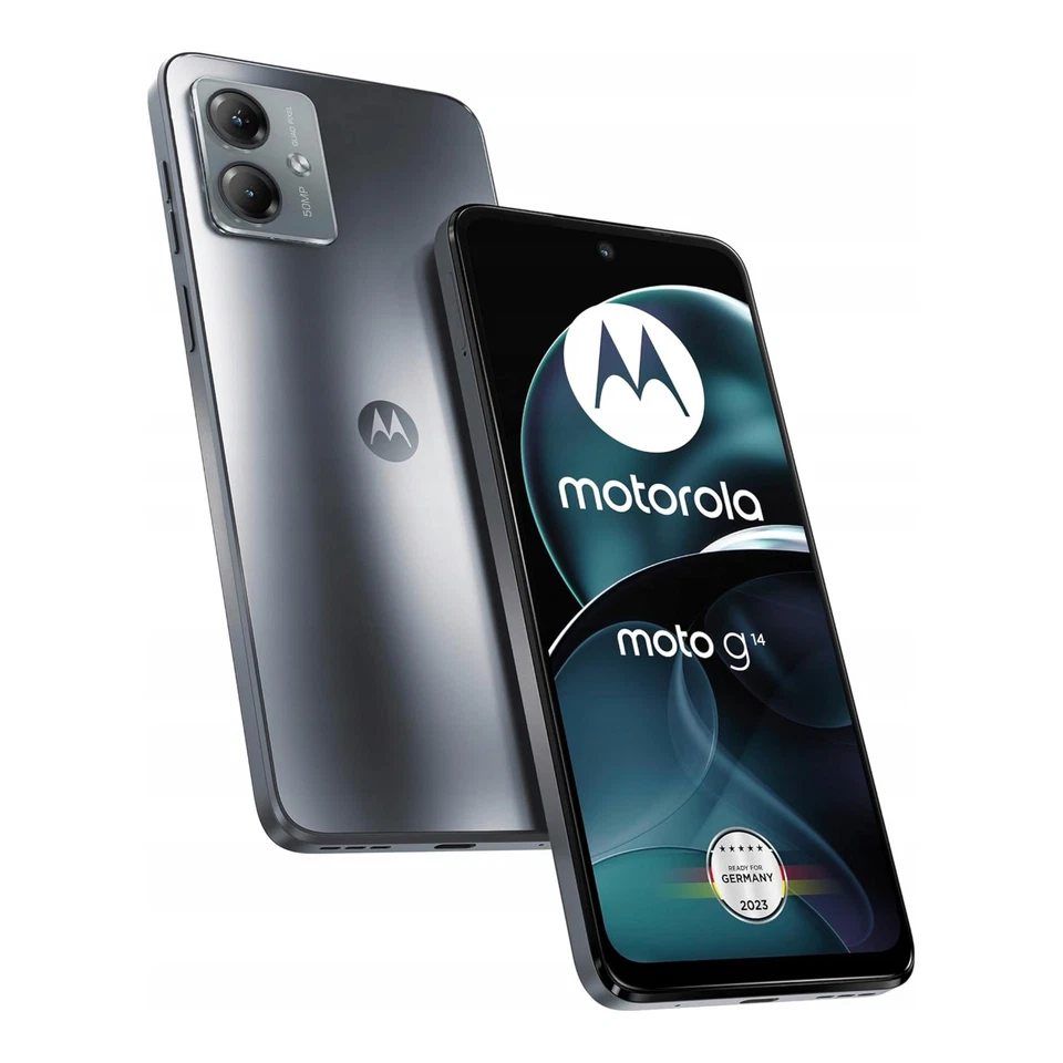 Smartphone Motorola Moto G14 4/128GB LTE Dual SIM NFC XT2341-3 Gris | État: Bon - Photo 1/4