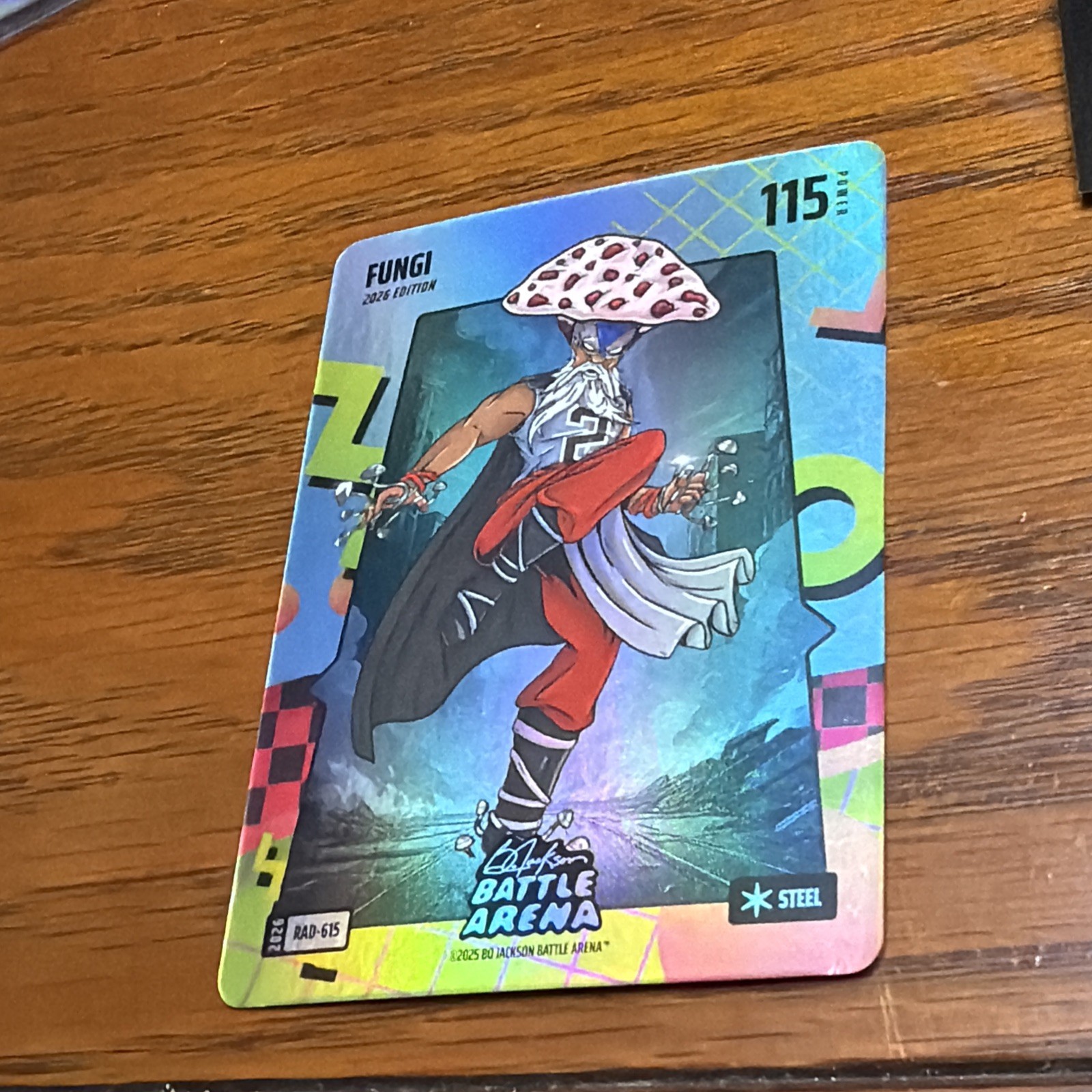 Bo Jackson Battle Arena Griffey #RAD-615 Fungi Kawhi Leonard RAD Steel