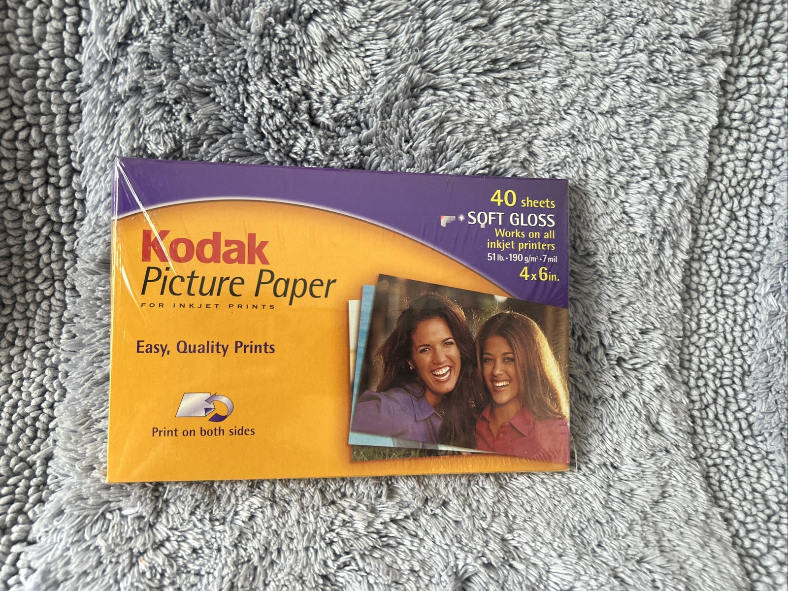 Kodak 4x6 Photo Paper for Inkjet Printers 40 Sheets  