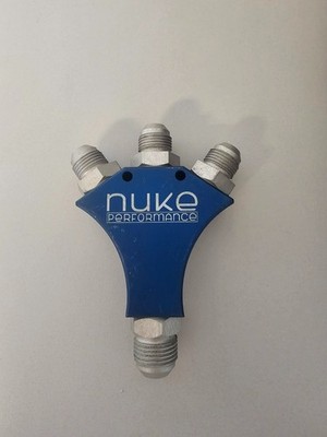 Nuke Performance X-Block Fitting Adapter Verbinder 3x AN-8 and 1x AN-10
