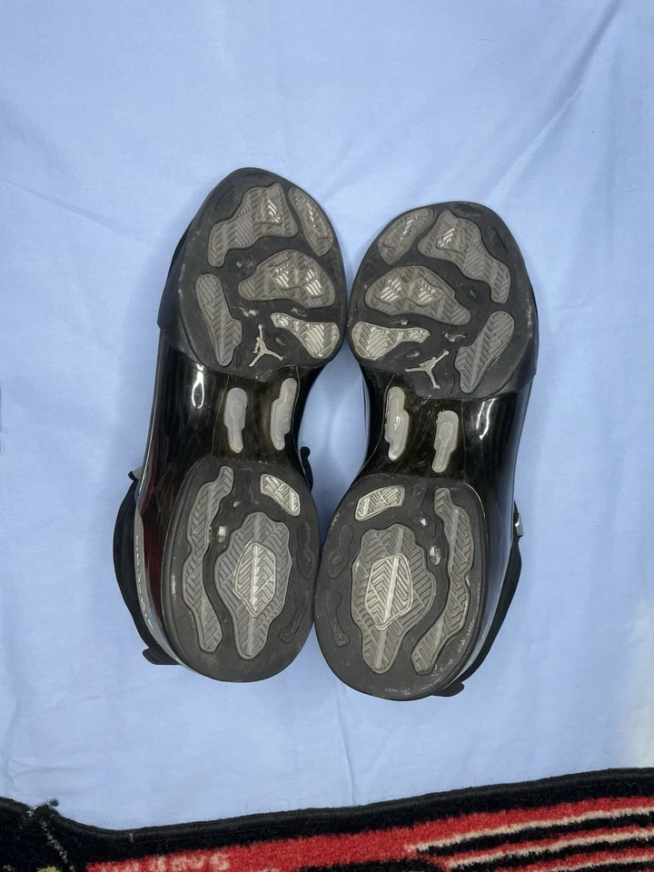 Talla 10 - Air Jordan 17 OG Negro Metálico Plateado Foto 4 de 4