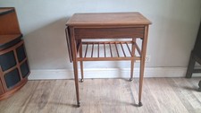 Tavolo da sala/cocktail/lampada originale danese anni 60 metà secolo bevande/lampada