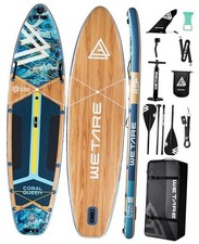 11'6"x35" Inflatable Paddle Board, 450lbs Extra CQ-blue, without kayak seat