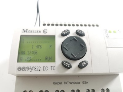 Moeller Easy 822-DC-TC Output 8x Transistor 0.5A DHL EXPRESS 12 Months WARRANTY