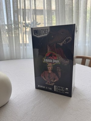 Unmatched: Jurassic Park - Dr. Sattler vs T. Rex EXCLUSIVE LIMITED BRAND NEW