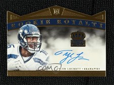 2015 Crown Royale Rookie ROYalty Signatures Gold 2/99 Tyler Lockett Auto 1q7k