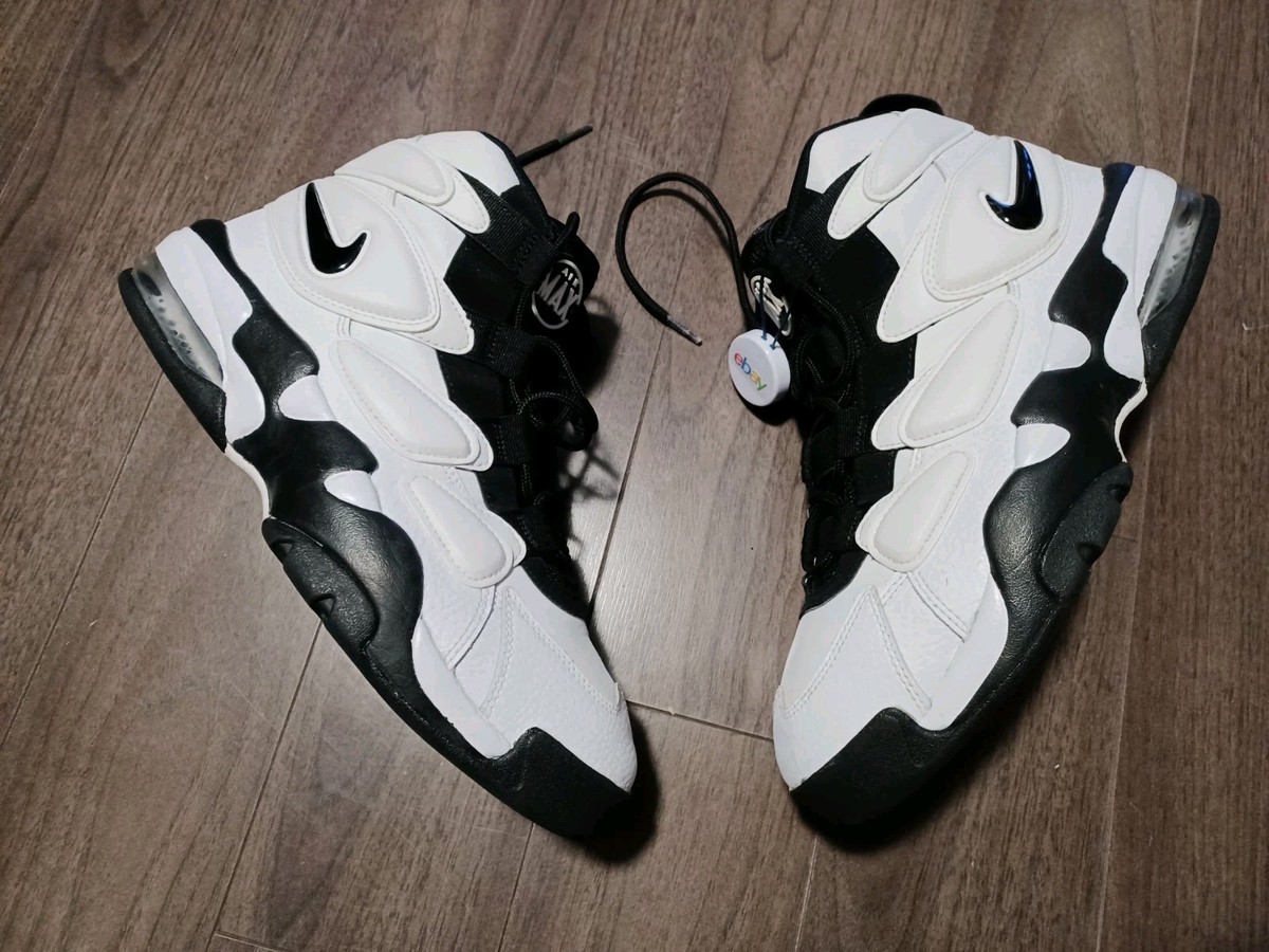 Nike Air Max 2 Uptempo 94 🔥 White/Black 💎Chris Webber💎922934