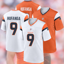 HOT! Talanoa #9 Hufanga Denver B Name & Number Players AOP Gift Fan Made