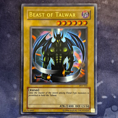Yu-Gi-Oh! TCG Beast of Talwar PSV-103 Pharaoh's Servant Englisch Ultra Rare