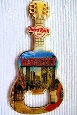 1 Hard Rock Cafe Magnet  Bottle Opener Manchester