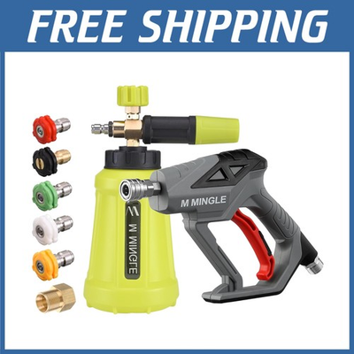 #ad Car Wash Foam Cannon 5 Nozzle Tips Included $65.57