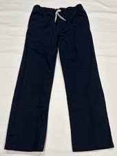 OLD NAVY Boy  s Flat Front Elastic Waist Pants 25.25  Inseam Blue Size Large 10 