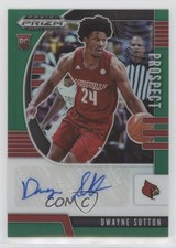 2020-21 Panini Prizm Draft Picks Prospect Green Dwayne Sutton #PA-DS Auto 1i9