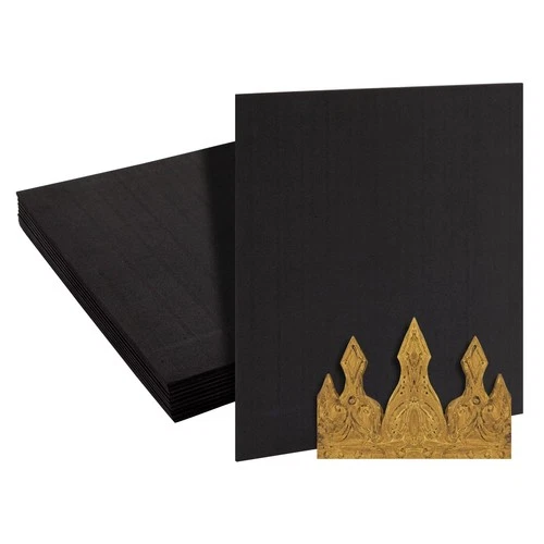 Black EVA Foam Sheets, 3 mm Thick Craft Sheets for Cosplay, Art, Crafts, DIY