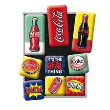 Nostalgic-Art - 9tlg. Pinnwand Kühlschrank-Magnet-Set Stark - Coca Cola #7