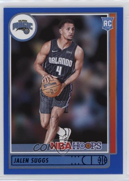 2021-22 Panini NBA Hoops Rookies Blue Jalen Suggs #210 Rookie RC 12g7