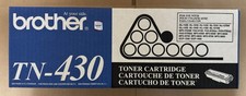 Brother TN430 Black Toner Cartridge - Brand New - OEM