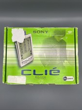 Sony Clie Palm Pilot OS PDA PEG-S320 Complete In Box Tested And Working